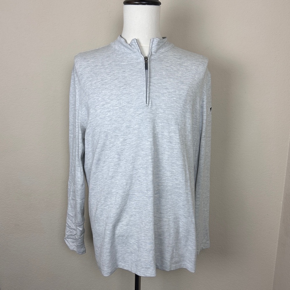 MIZZEN + MAIN Pro Flex Men’s Long Sleeve Golf 1/4 Zip Pull Over | XXL - Picture 2 of 9